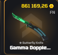 Gamma Doppler skin card