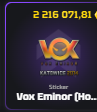 Vox Eminor skin card