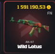 Wild Lotus skin card